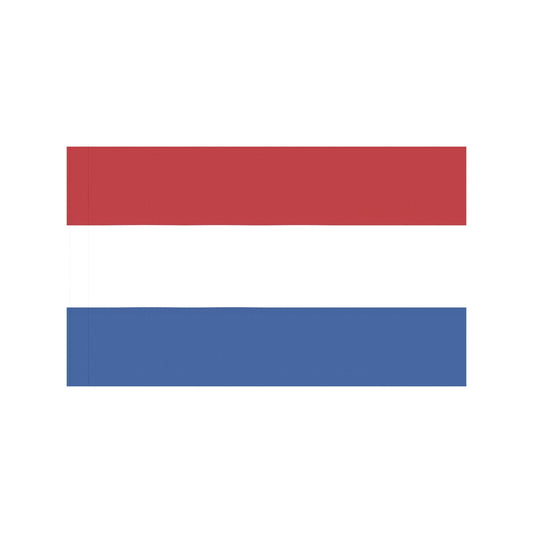 Red, white, blue horizontal stripes flag, Luv My Flag.