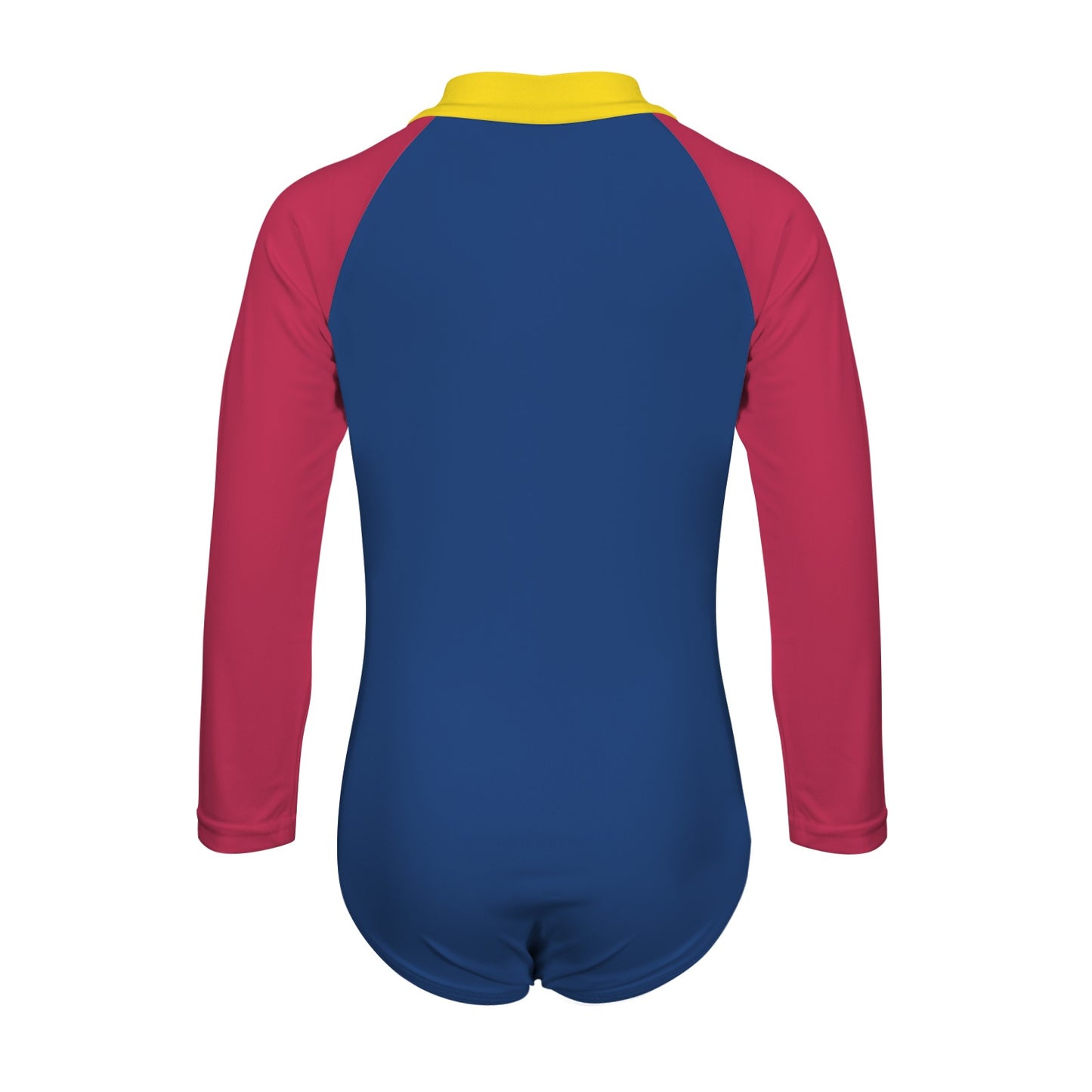 Arizona Flag Inspired Big Girls' Long Sleeve One-Piece Swimsuit