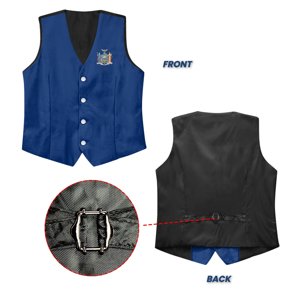 New York Flag Suit vest jacket