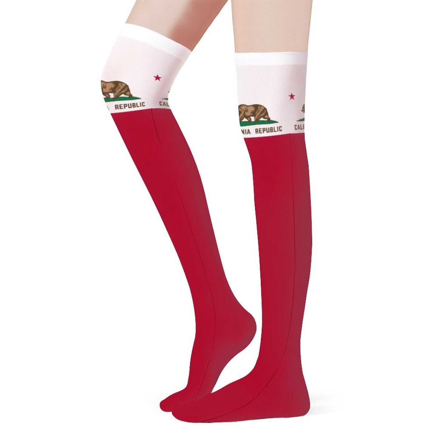 California Flag Trendy Stockings(Long)