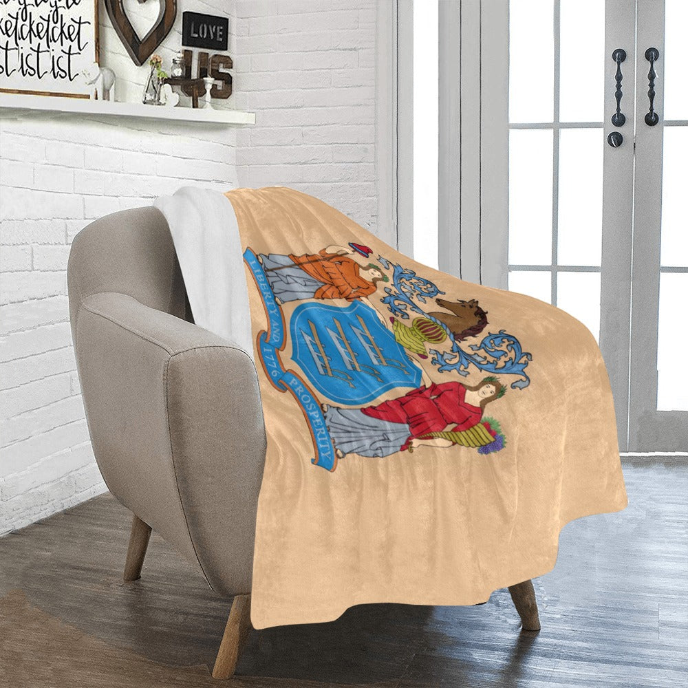 Cozy blanket with intricate design by Luv My Flag.