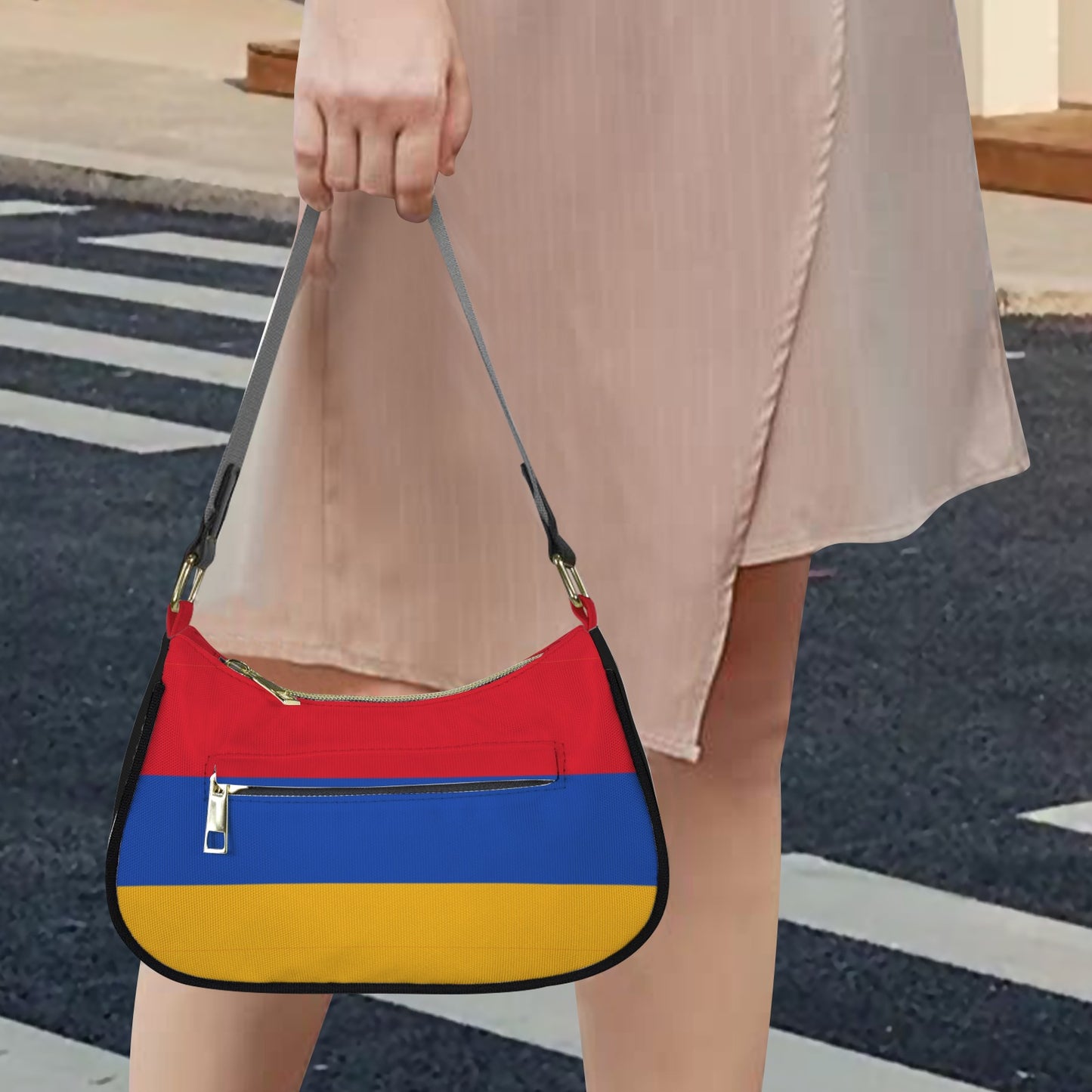 Armenia Flag Inspired. Women's Shoulder Bag