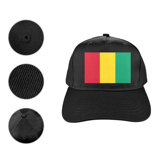 Guinea Flag Inspired Baseball Cap | Printed in the USA