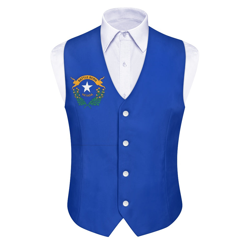 Nevada Flag Suit vest jacket