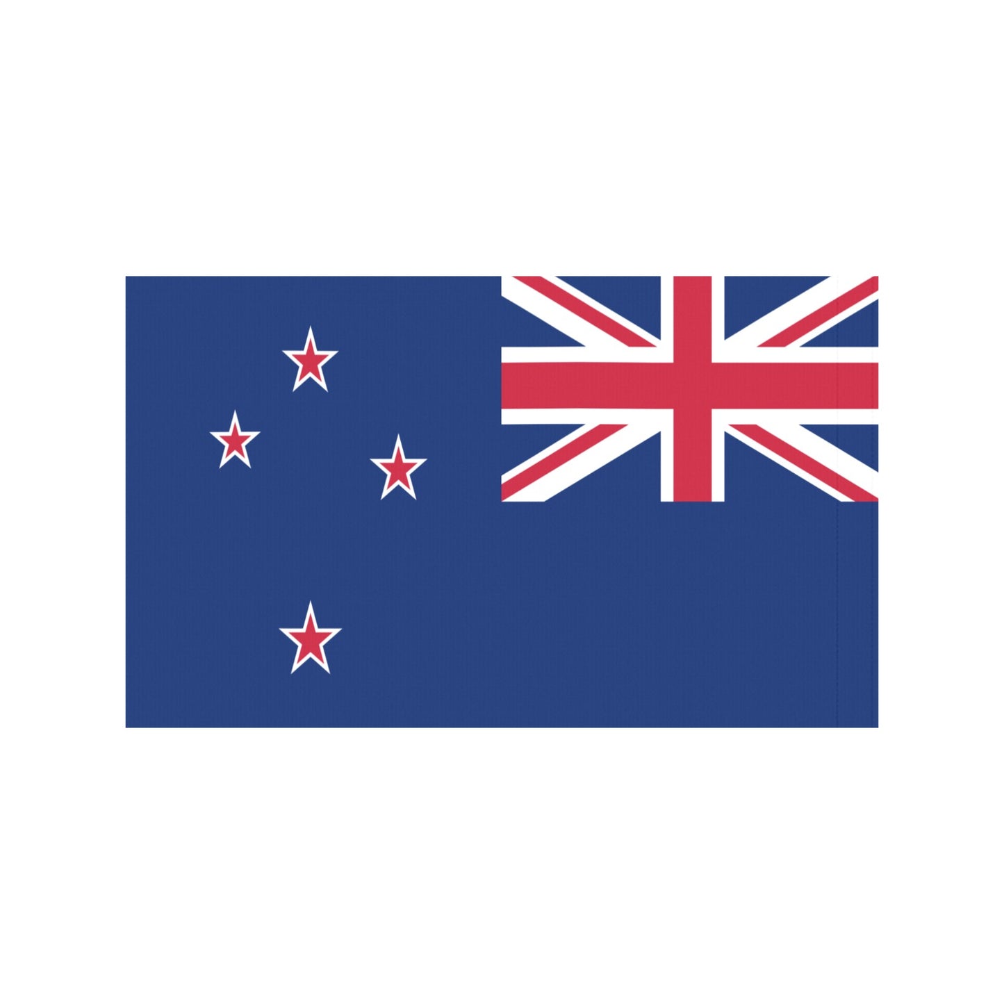 New Zealand flag featuring Union Jack, by Luv My Flag.