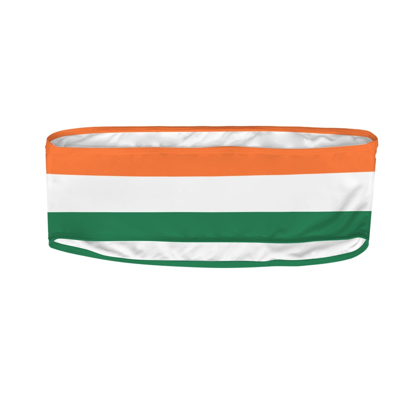 India Flag Inspired Bandeau Tube Bikini Top