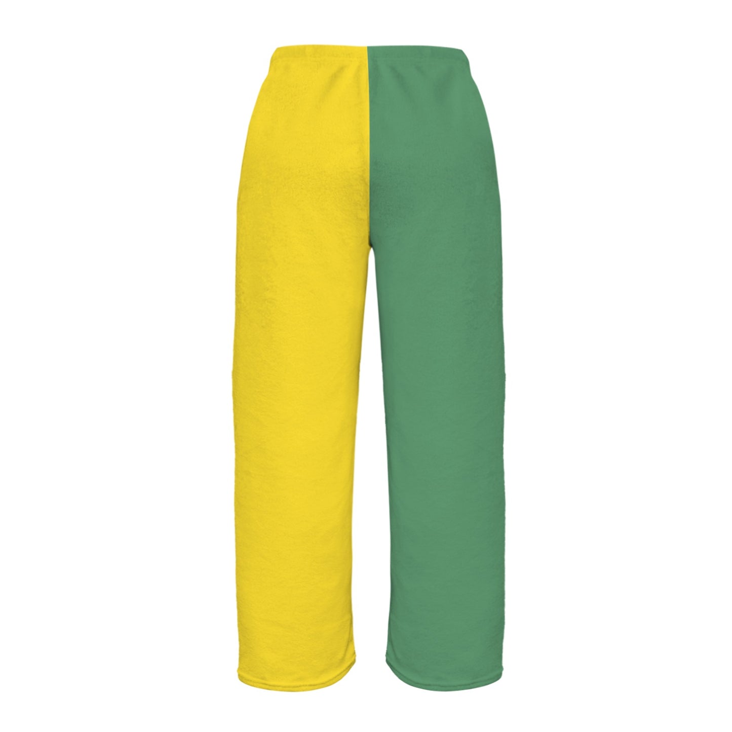 Brazil Flag Inspired Women's Flannel Pajama Trousers Made in the USA