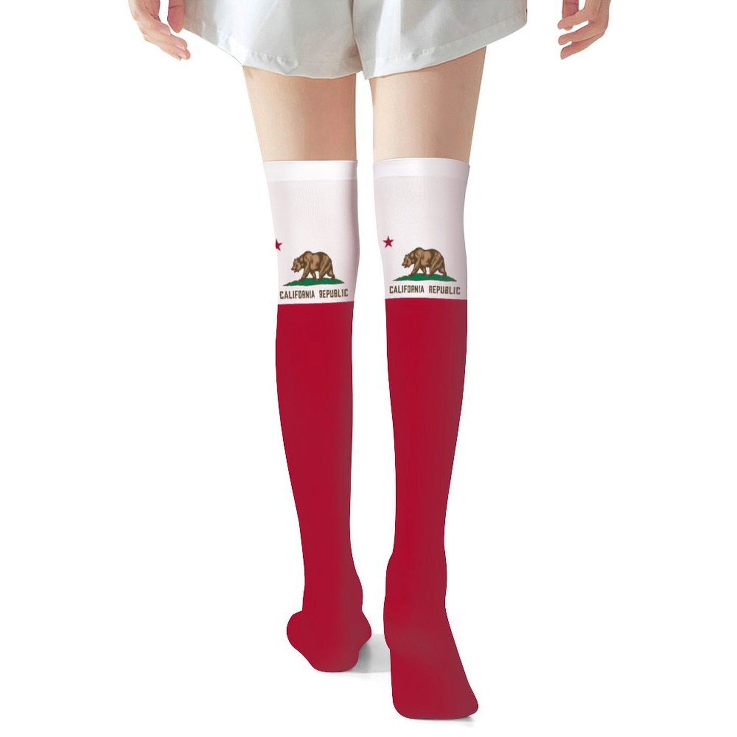 California Flag Trendy Stockings(Long)
