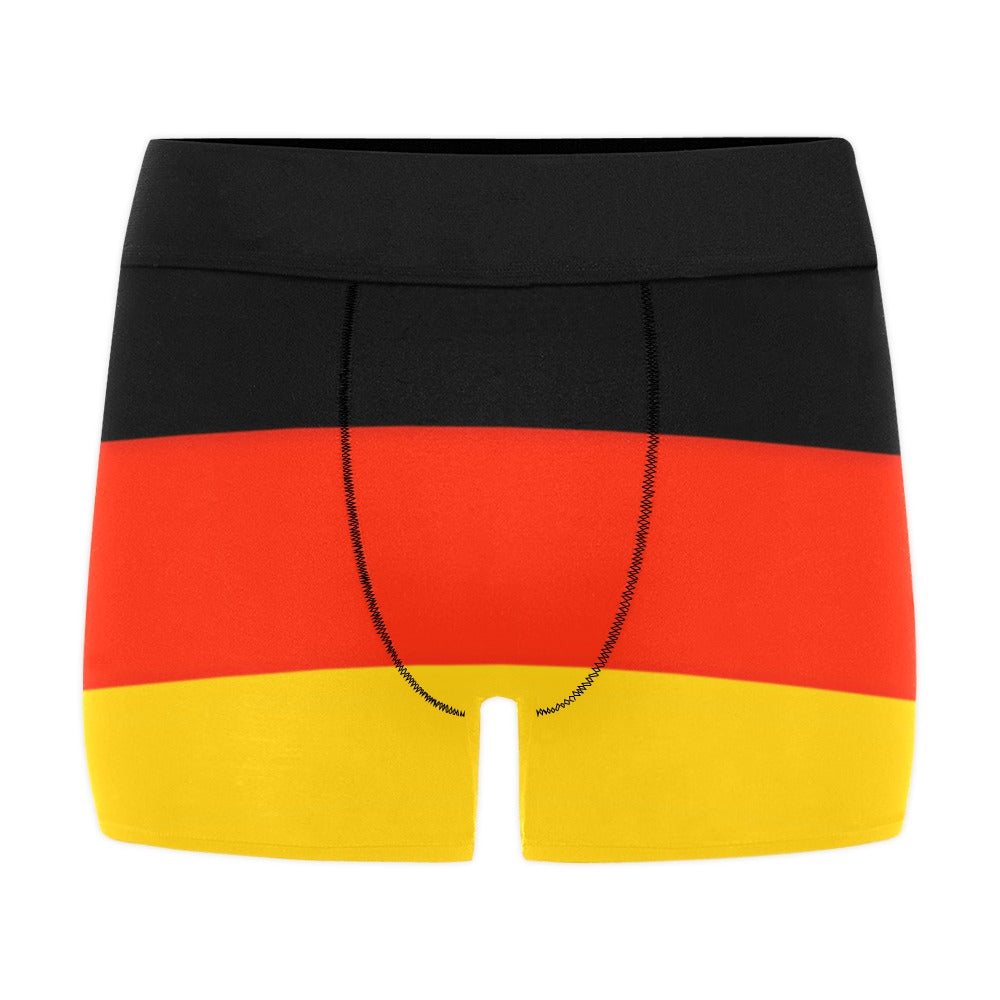 Germany Flag Inspired Mens Boxer Briefs Made in the USA