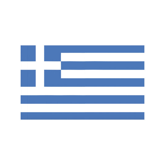 Blue and white Greek flag design by Luv My Flag.
