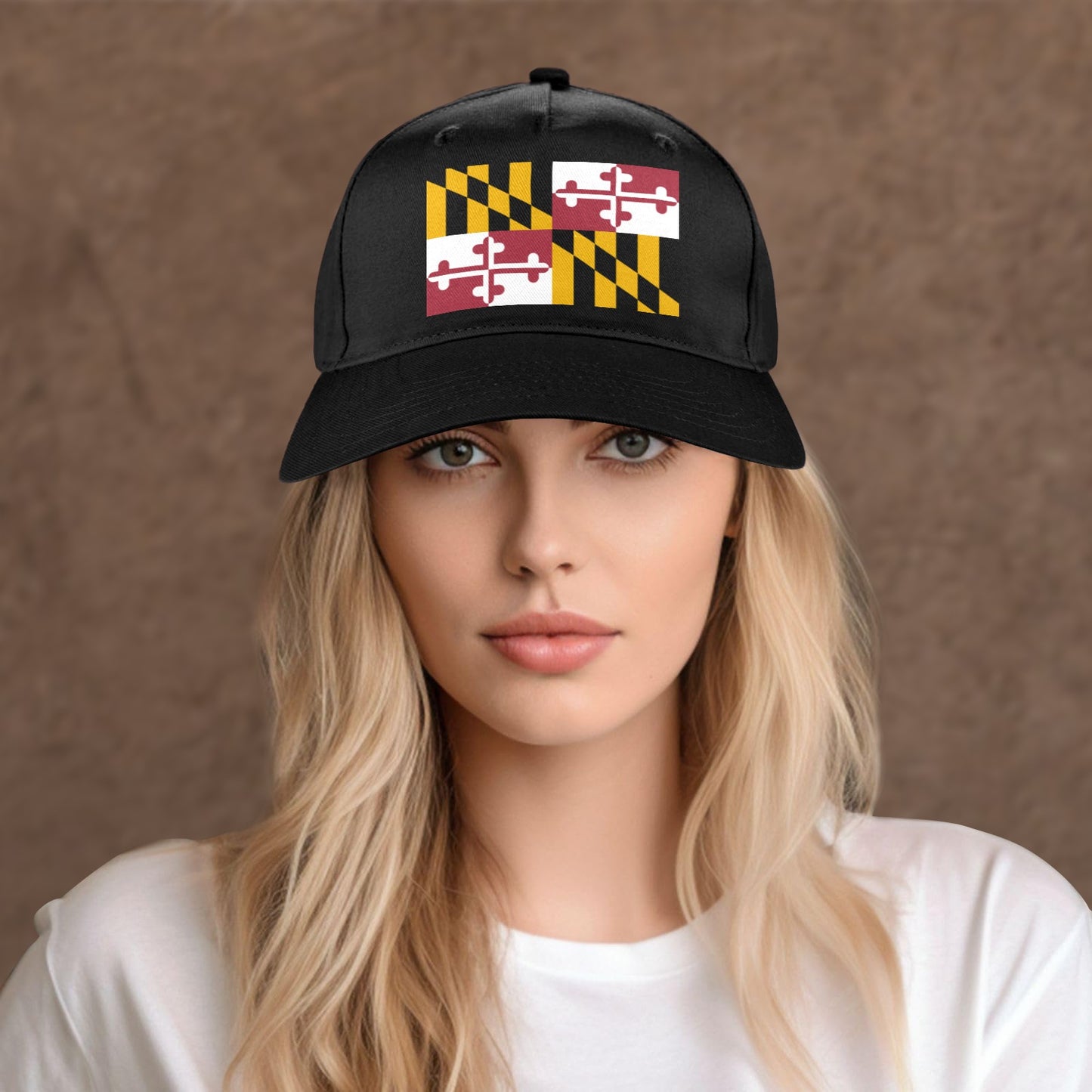 Maryland Flag Baseball Cap (Made in USA)