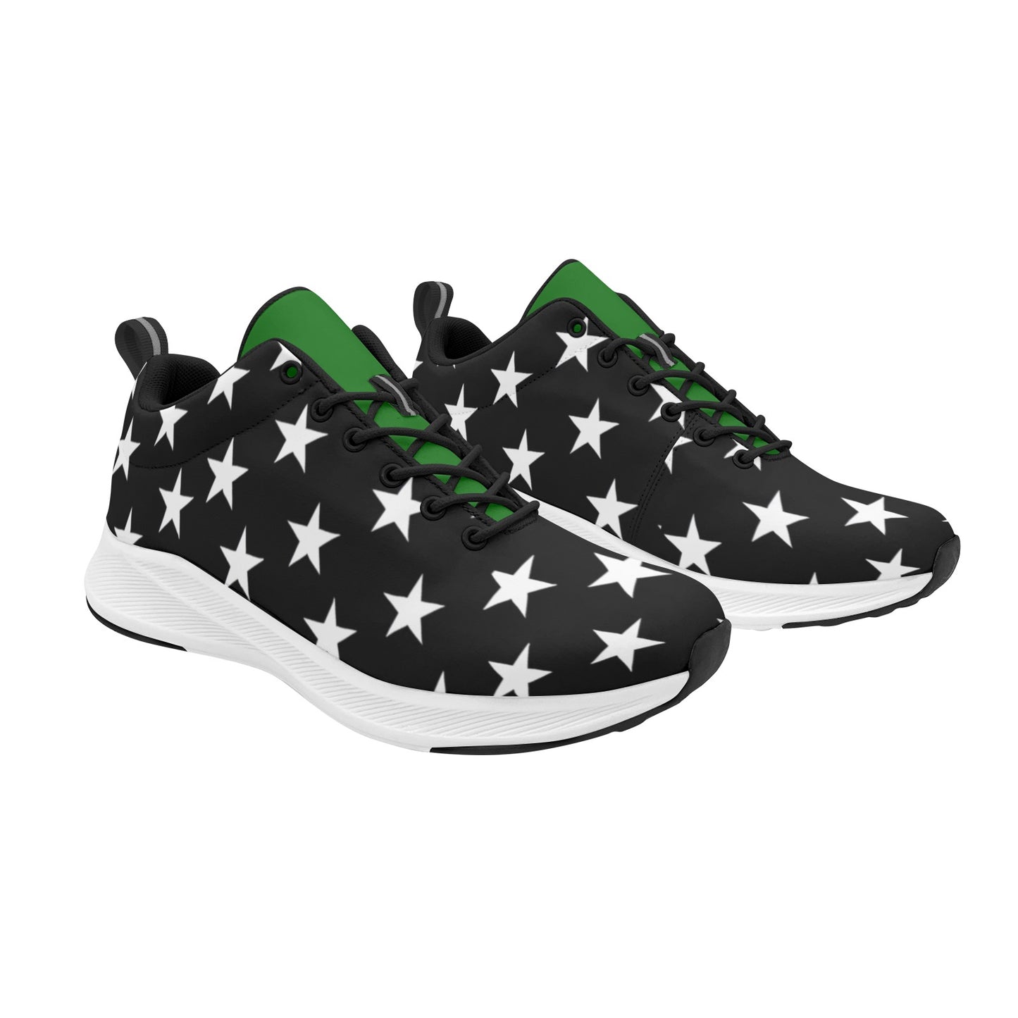 Thin Green Line Flag Inspired Men's Alpha Running Shoes
