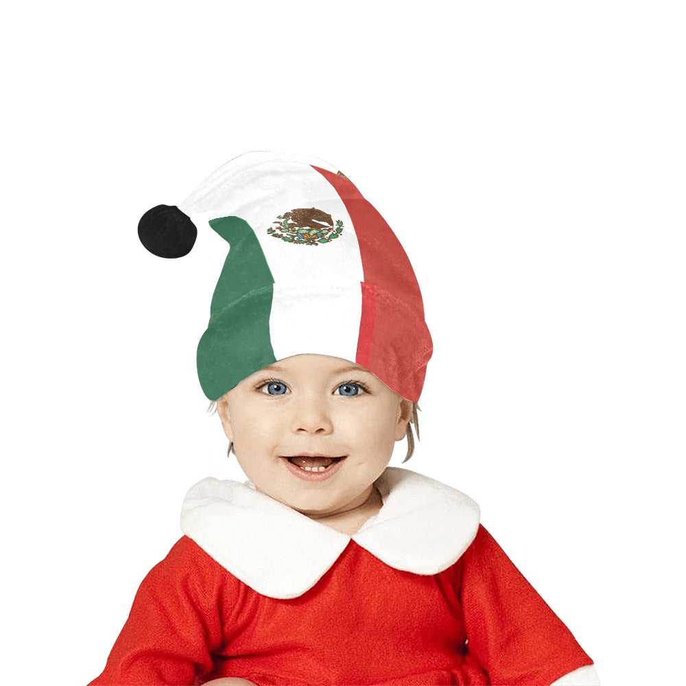 Mexico Flag Inspired Christmas Santa Hat