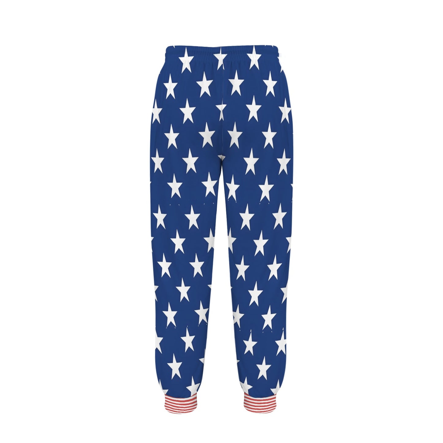 USA/American Flag Inspired Men's Fleece Casual Sweatpants