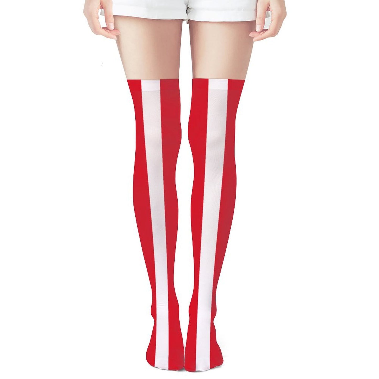 Peru Flag Trendy Stockings(Long)