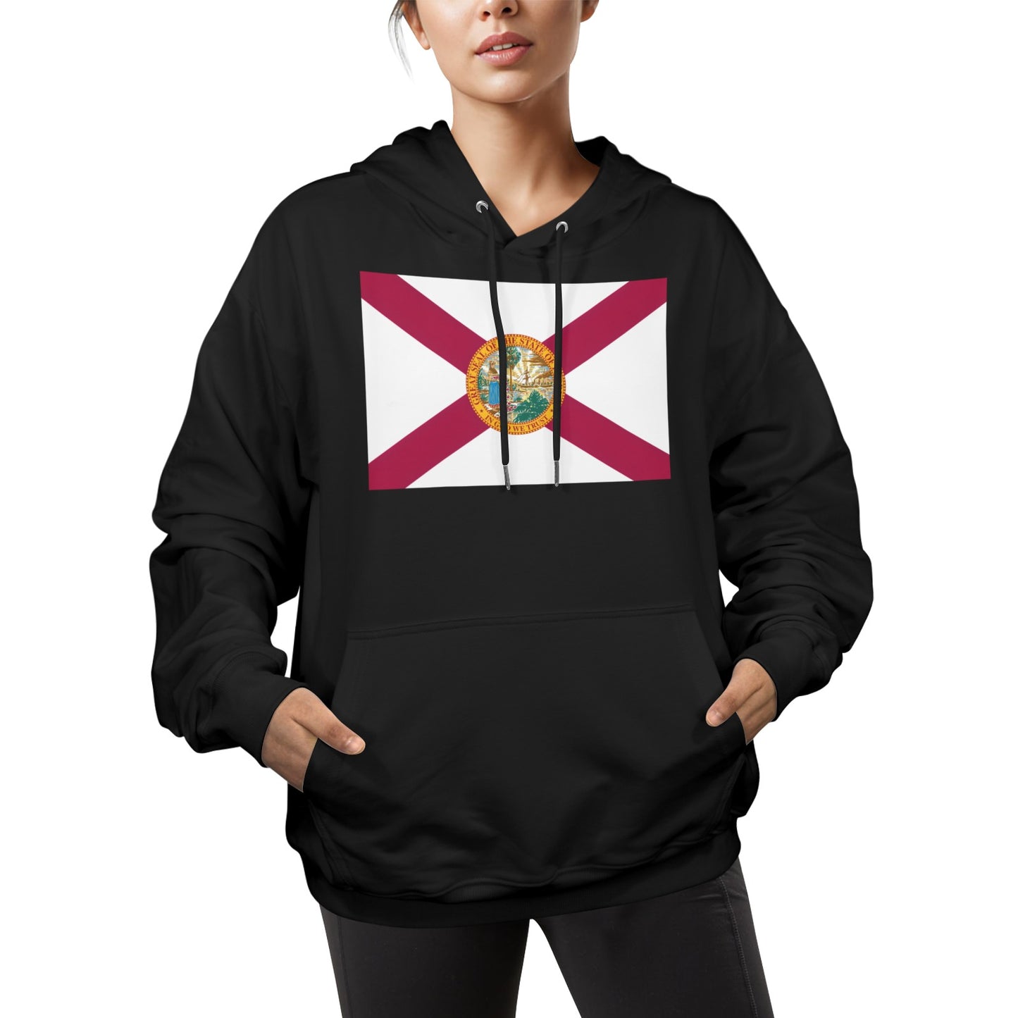 Florida Flag Women's Hoodie Made in the USA