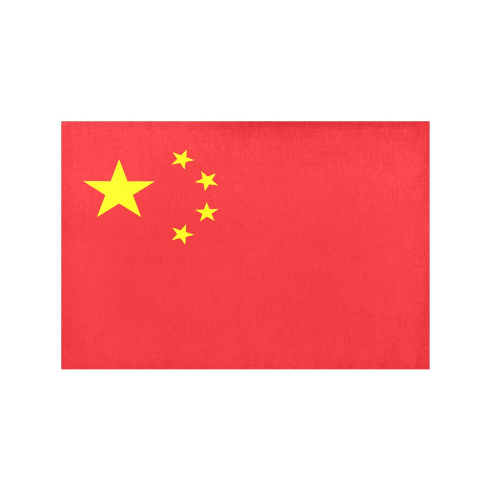 China Flag Placemats 12" x 18" (Set of 6)