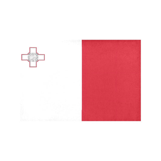Malta Flag Placemats 12" x 18" (Set of 6)