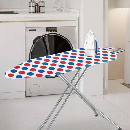 American Flag Colors Red Blue Polka Dot Ironing Board Cover