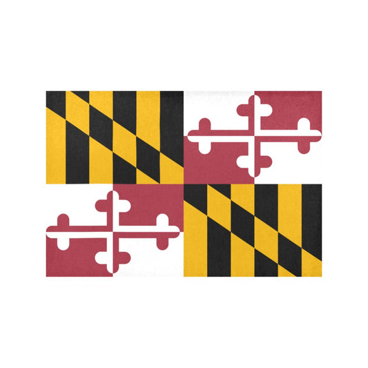 Maryland Flag Placemats 12" x 18" (Set of 6)