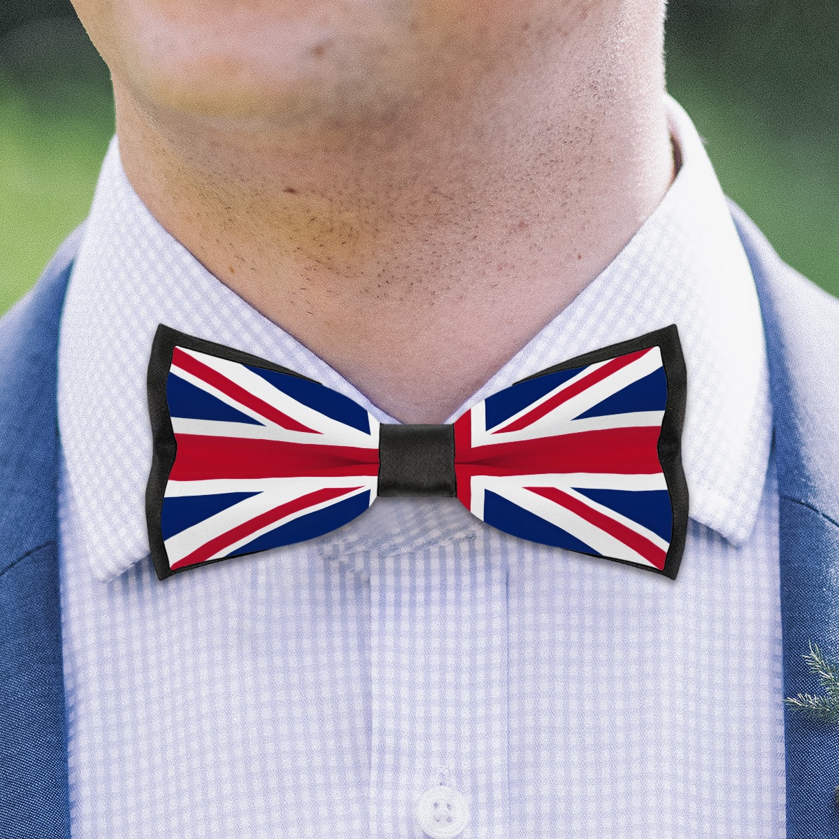 United Kingdom Flag Inspired Bow Tie – Look Sharp, Show your Columbian Pride