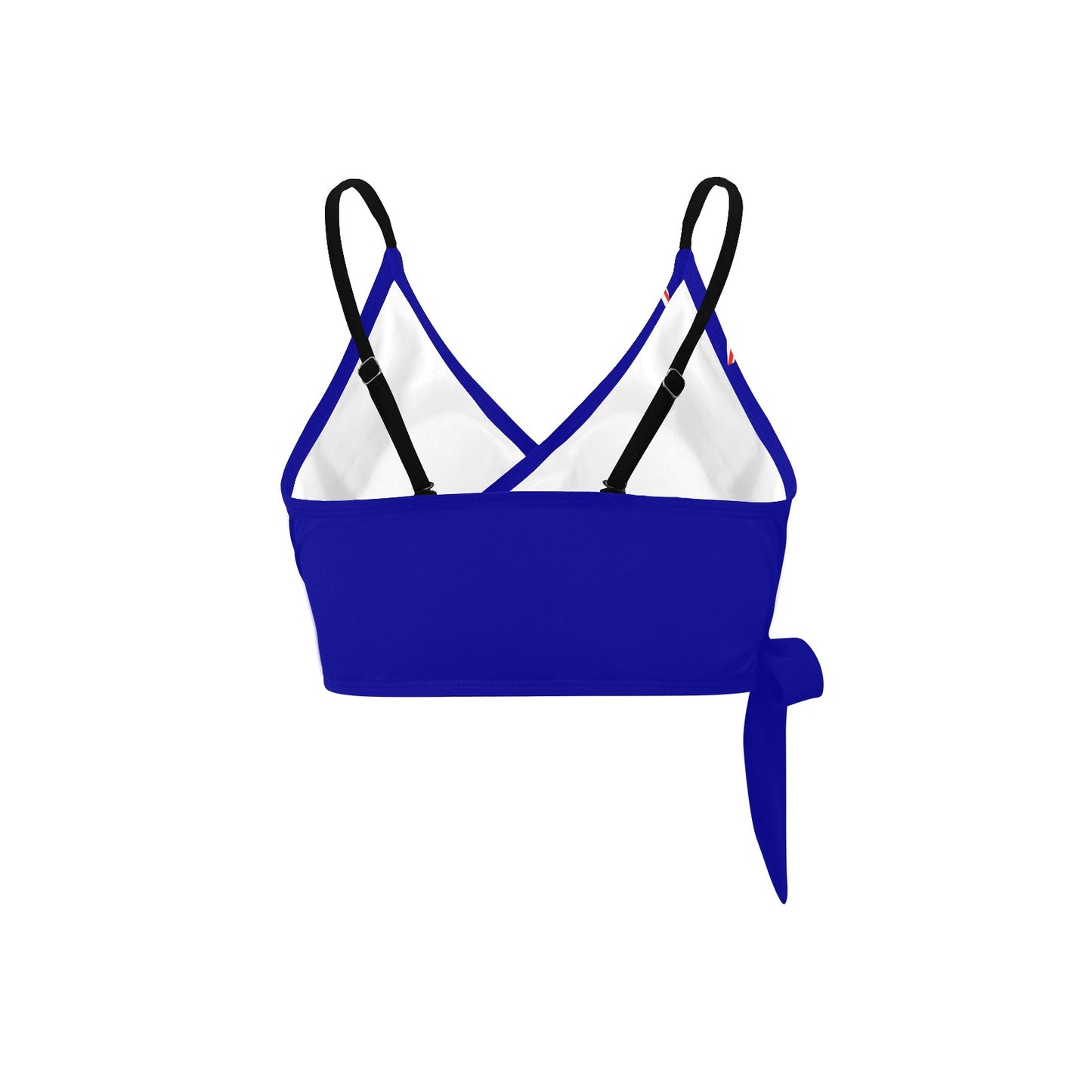 Australia Flag Inspired Knot Side Bikini Top