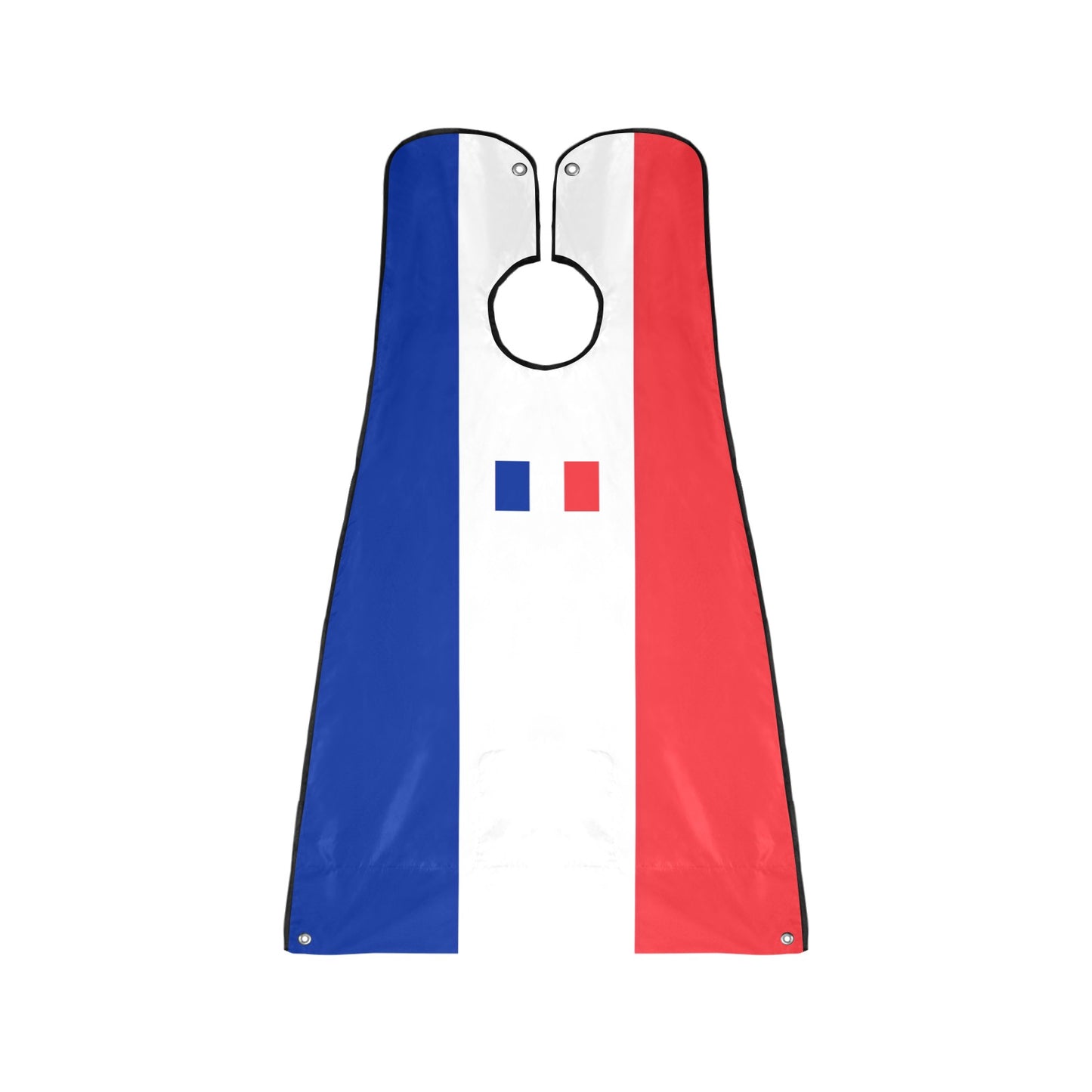 France Flag Beard Bib Apron for Men Shaving & Trimming