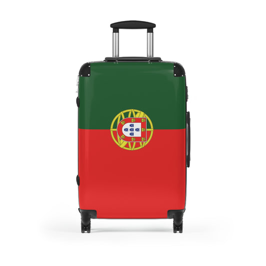 Portugal Flag Inspired Suitcase
