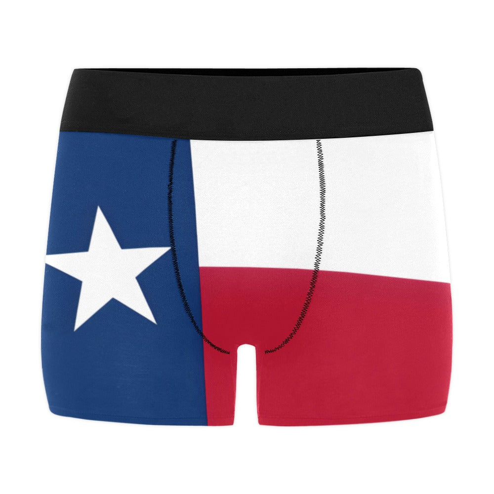 Texas Flag Inspired Mens Boxer Briefs Made in the USA