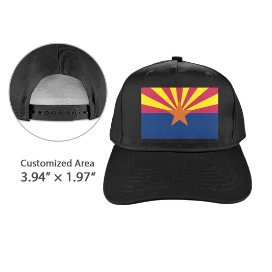 Arizona Flag Baseball Cap (Made in USA)
