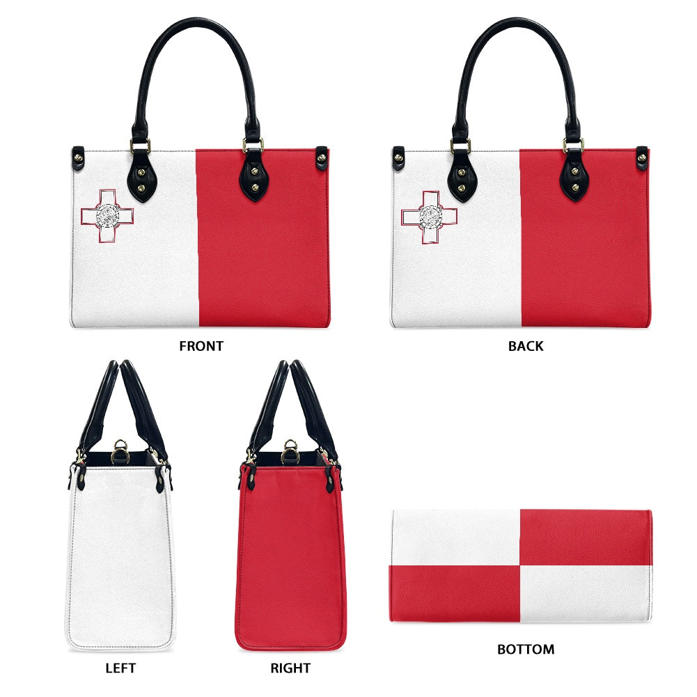 Malta Ladies PU handbag - Luv My Flag