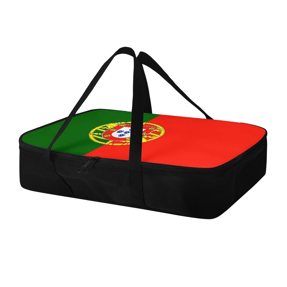 Portugal Flag Inspired Insulated Casserole Carrier – Durable Hot & Cold Food Bag