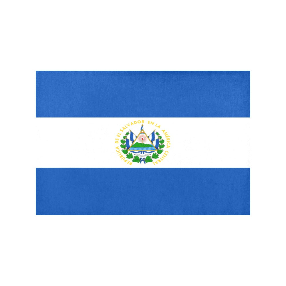 El Salvador Flag Placemats 12" x 18" (Set of 6)
