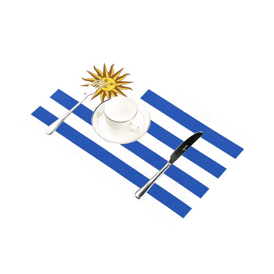 Uruguay Flag Placemats 12" x 18" (Set of 6)