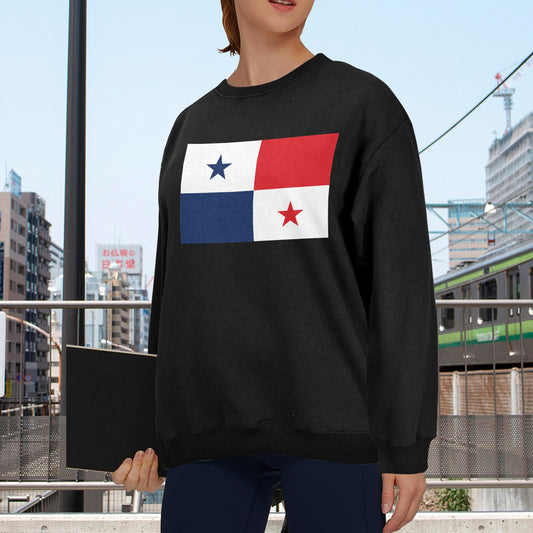 Panama Flag Unisex Fleece Sweatshirt (Made in the USA)