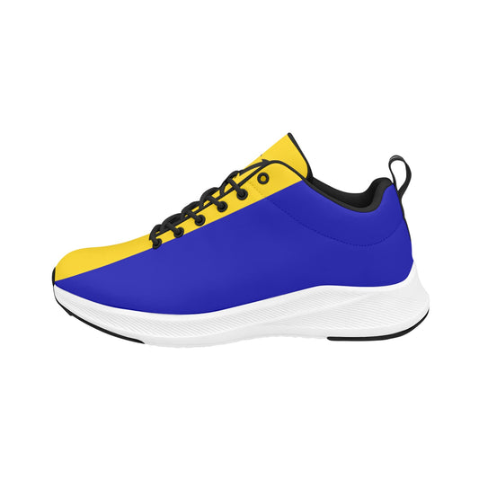Barbados Flag Inspired (black) Men's Alpha Running Shoes