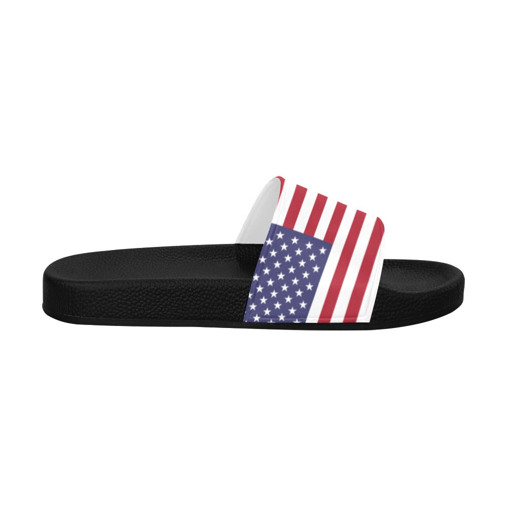 US/America FLAG Men's Slide Sandals