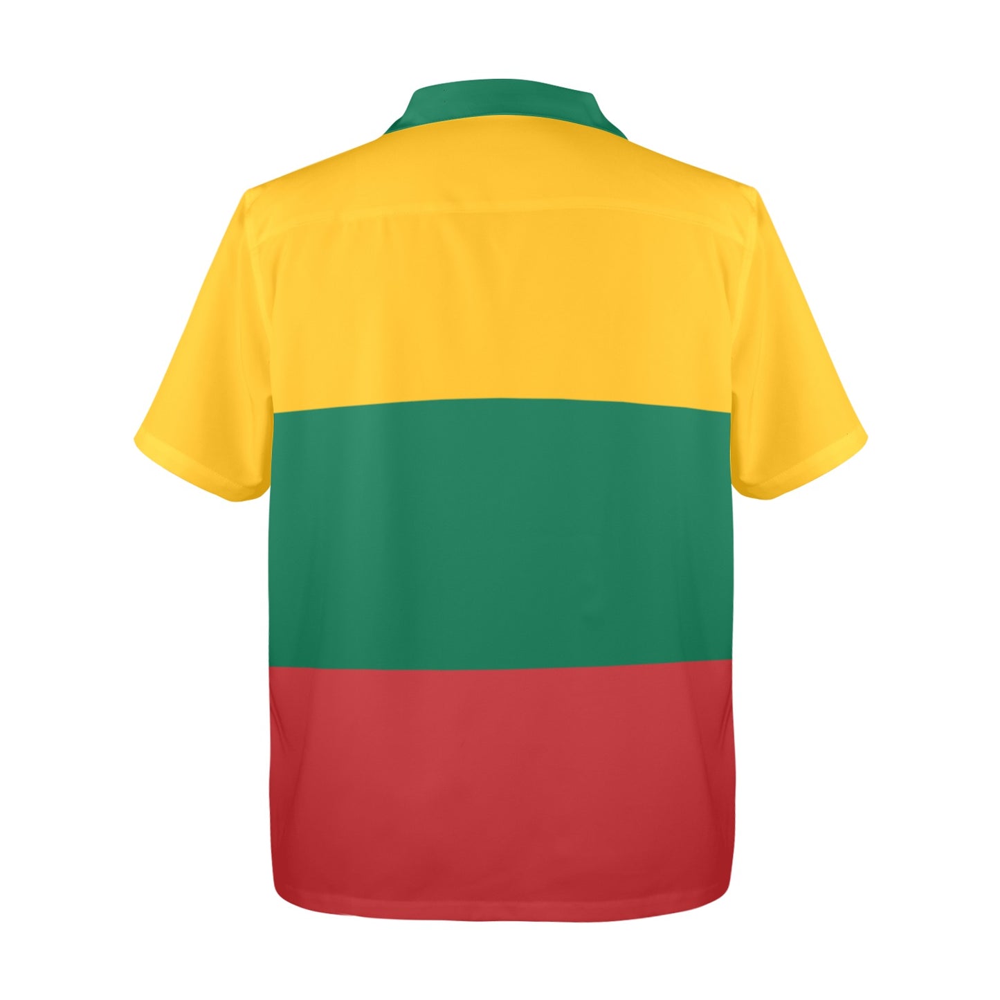 Lithuania Flag Hawaiian Shirt (Made in USA)