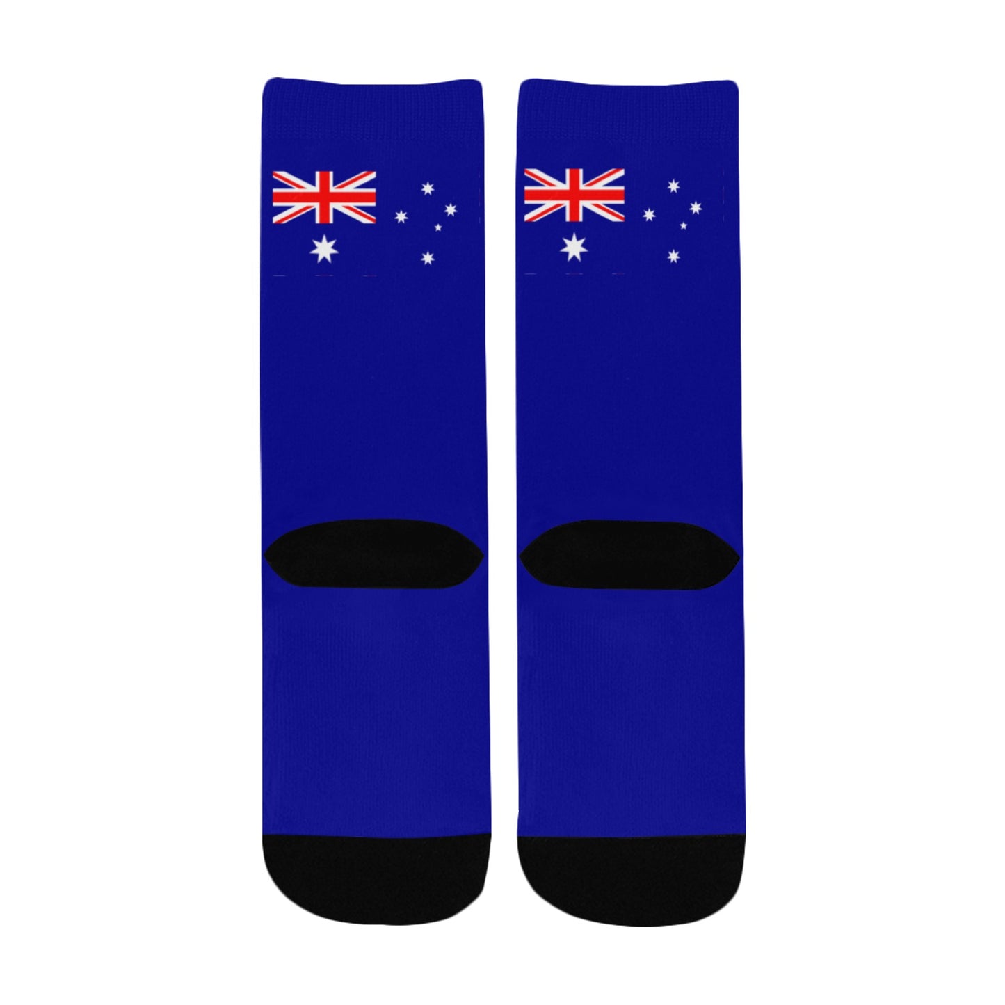 Australia Flag Inspired Kid's Custom Socks (Made in the USA)
