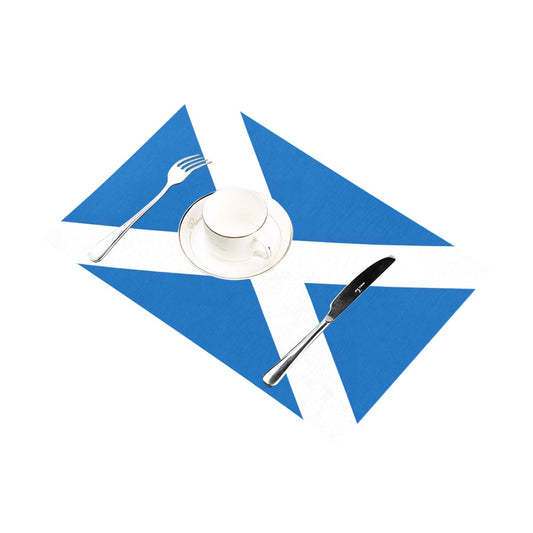 Scotland Flag Placemats 12" x 18" (Set of 6)