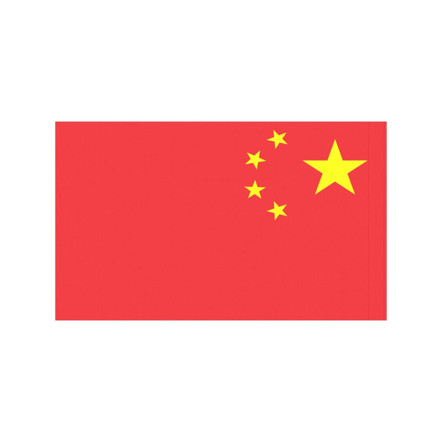 Red flag with five stars, China. Luv My Flag.