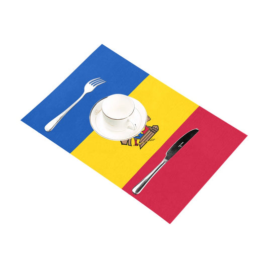 Moldova Flag Placemats 12" x 18" (Set of 6)