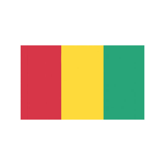 Red, yellow, green flag by Luv My Flag. Vertical stripes.