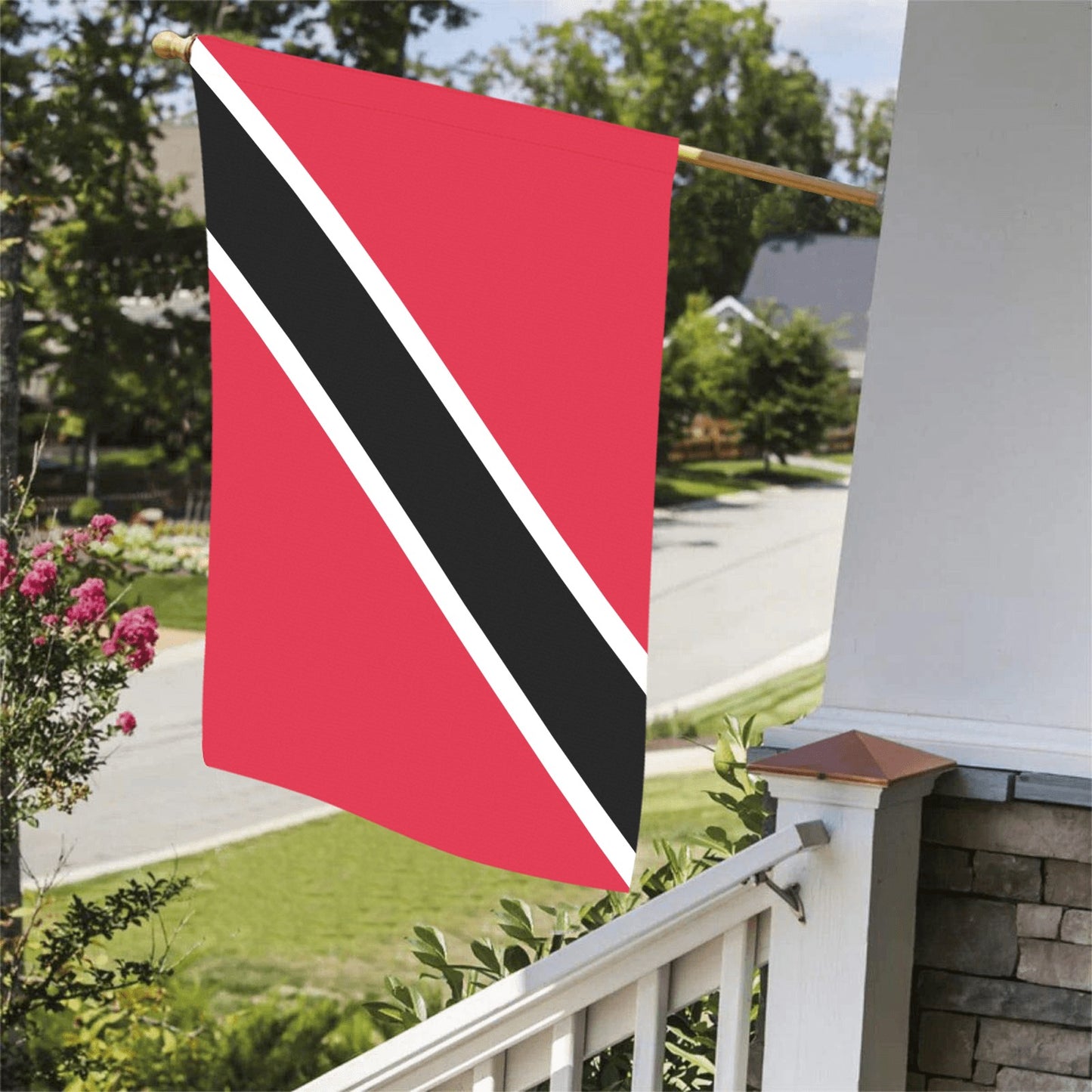 Luv My Flag brand outdoor flag, Trinidad and Tobago design.