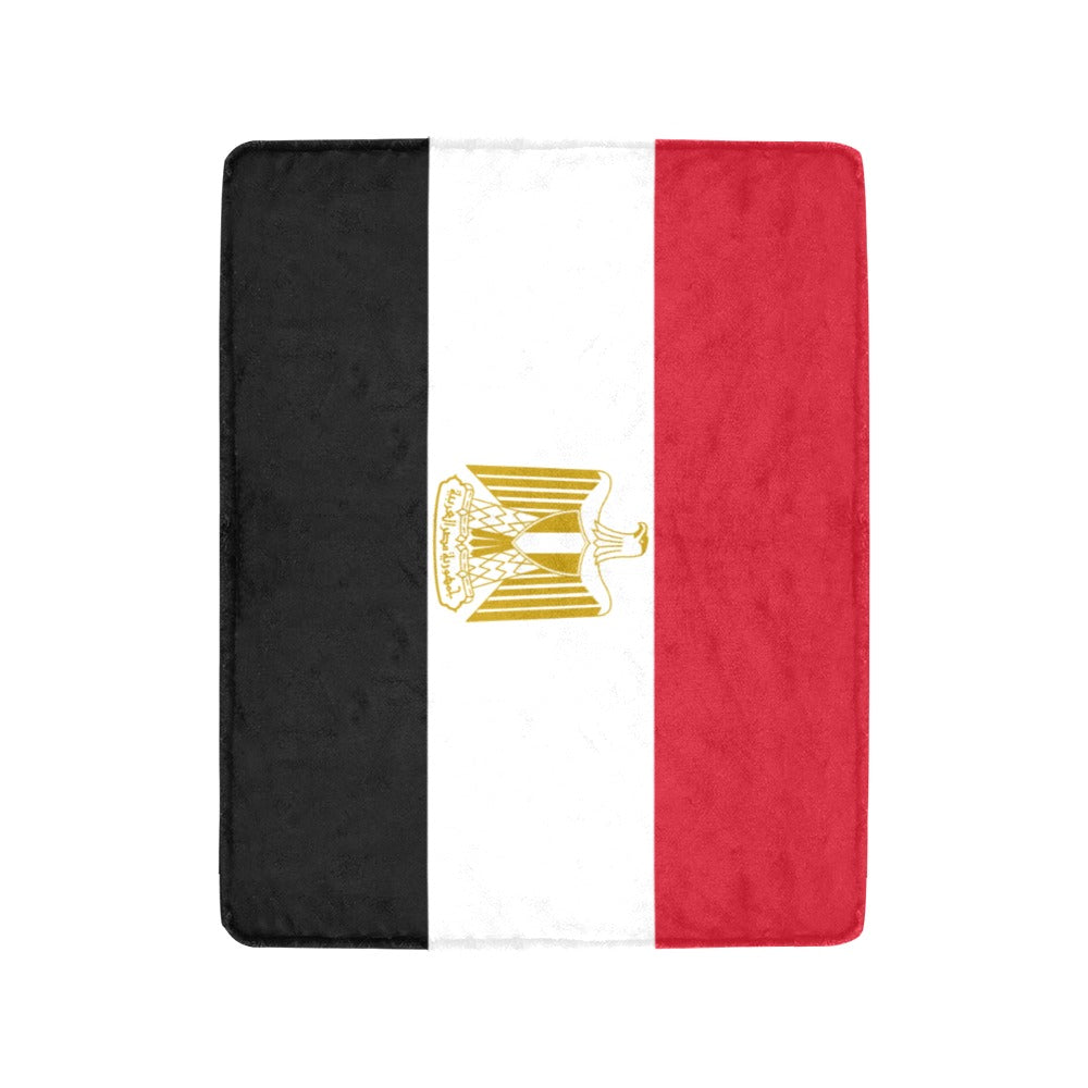 Luv My Flag blanket featuring Egypt flag design.