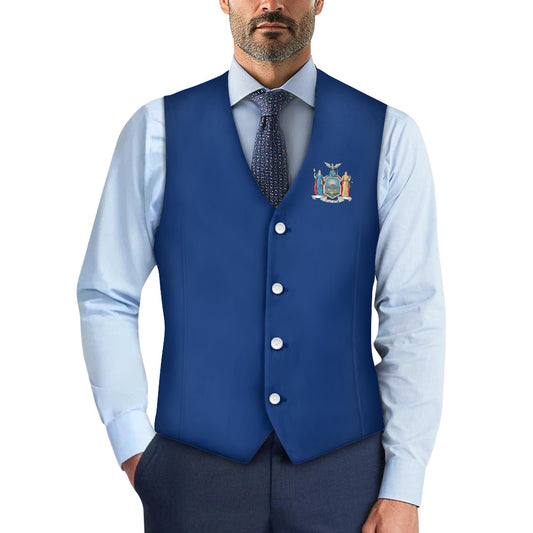 New York Flag Suit vest jacket