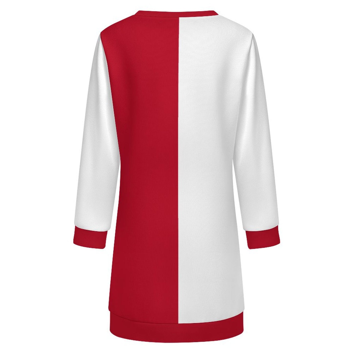 Texas Flag Inspired Sweater Dress