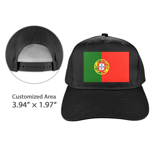Portugal Flag Baseball Cap (Made in USA)