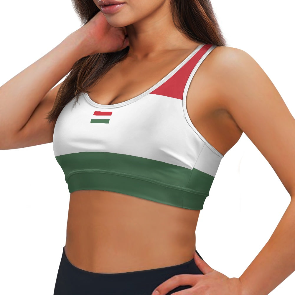 Hungary Flag Inspired Women's Sports Vest