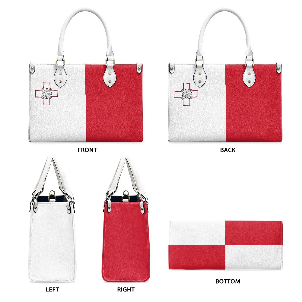 Malta Ladies PU handbag - Luv My Flag